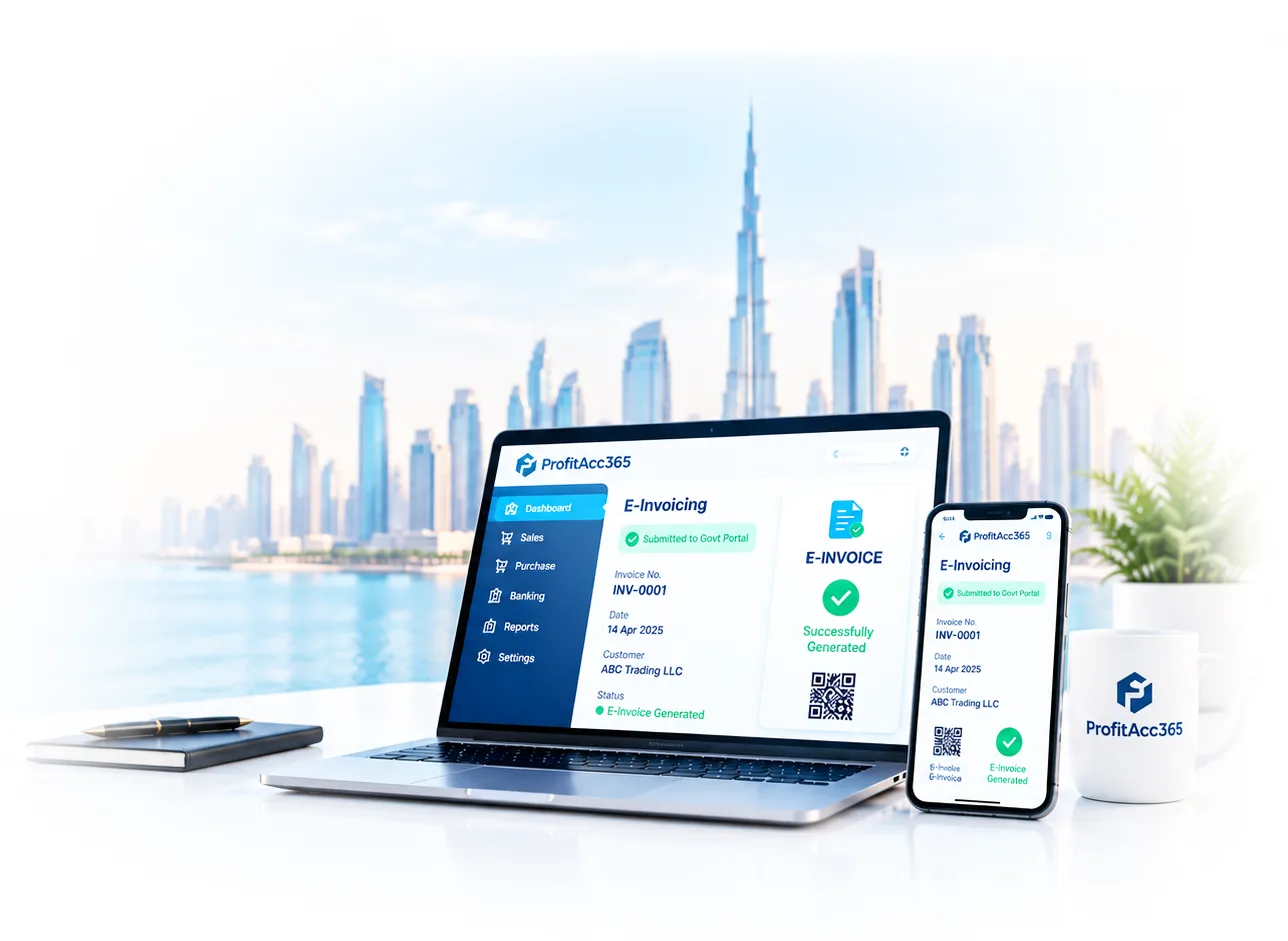 ProfitAcc365 E-Invoicing UAE